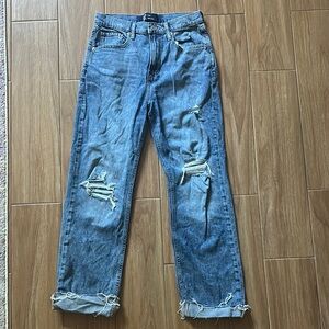 GAP 90s Loose Relaxed Distressed Blue Jeans